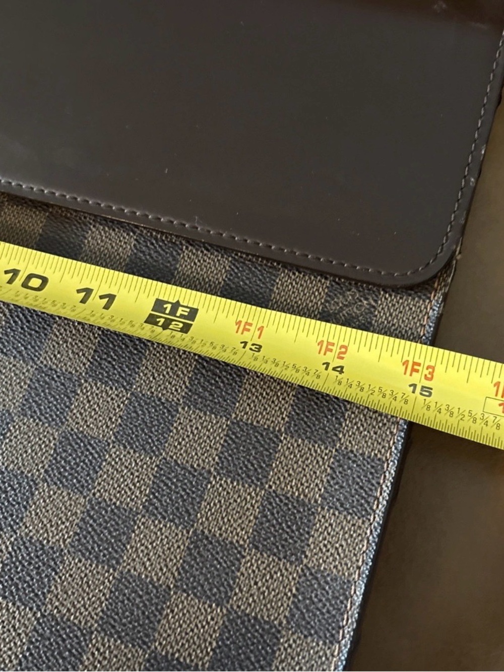 Louis Vuitton Dark Brown and Tan Damier Briefcase - Picture 14 of 15